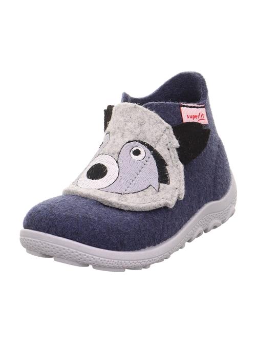 SUPERFIT Hjemmesko 'HAPPY OCTI'  navy / lysegrå / pastellilla