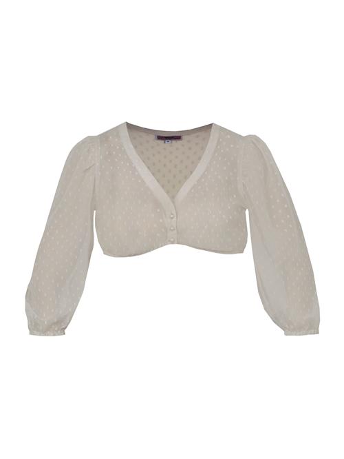 Se MARJO Dirdnl-bluse 'Ahorntal'  greige ved About You