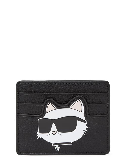 Karl Lagerfeld Etui 'Ikon Pebble'  rosé / sort / hvid