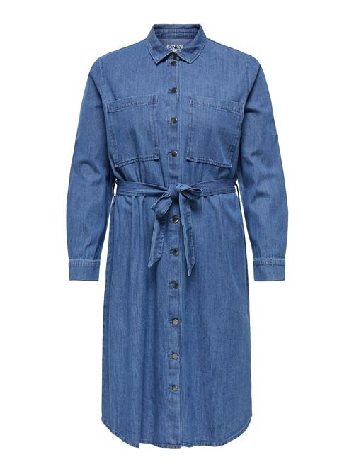 ONLY Carmakoma Blusekjole  blå