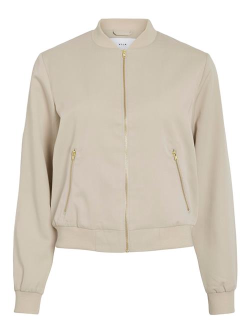 VILA Overgangsjakke 'VIBUBBLE'  taupe