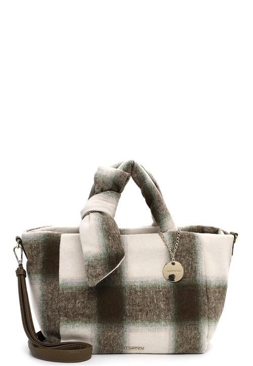 Emily & Noah Shopper 'Hanneke'  choko / hvid