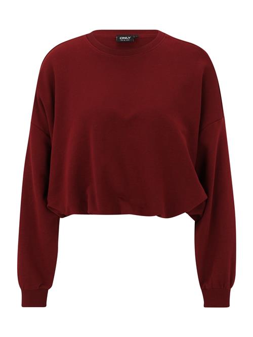 Only Petite Sweatshirt 'ONLFIE'  carminrød
