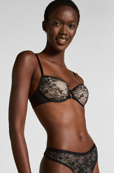 Hunkemöller Formstøbt bøjle-bh Lea Sort