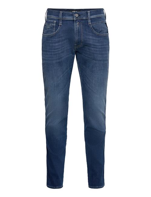 Anbass Trousers Slim Hyperflex Re-Used Replay Blue