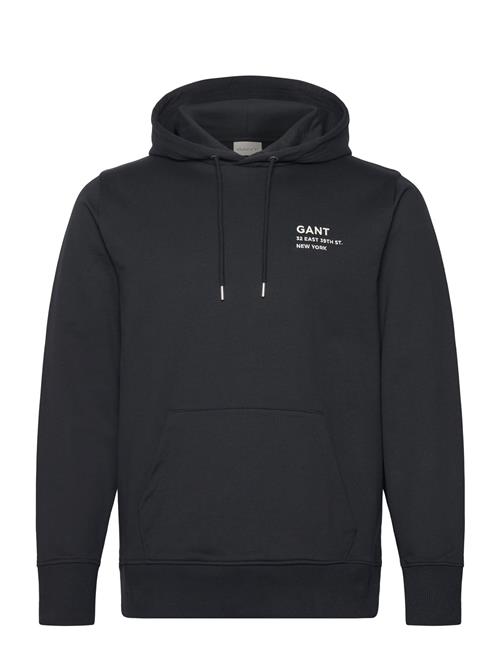 Small Graphic Sweat Hoodie GANT Black