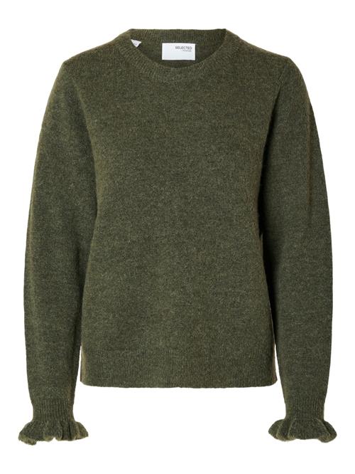 Se SELECTED Pullover 'LULU'  mørkegrøn ved About You
