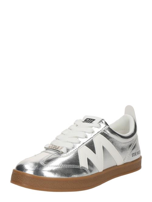 STEVE MADDEN Sneaker low 'Degree'  sølv / hvid