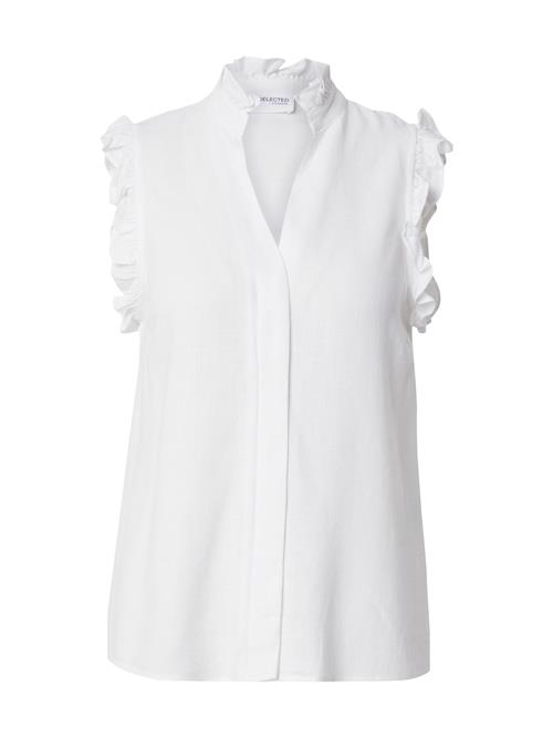 SELECTED Bluse 'SLFViva'  hvid