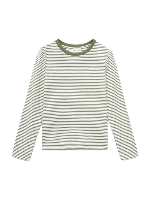 MANGO KIDS Bluser & t-shirts 'LORE'  khaki / hvid