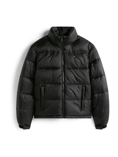 Tommy Jeans Overgangsjakke 'ESS'  sort