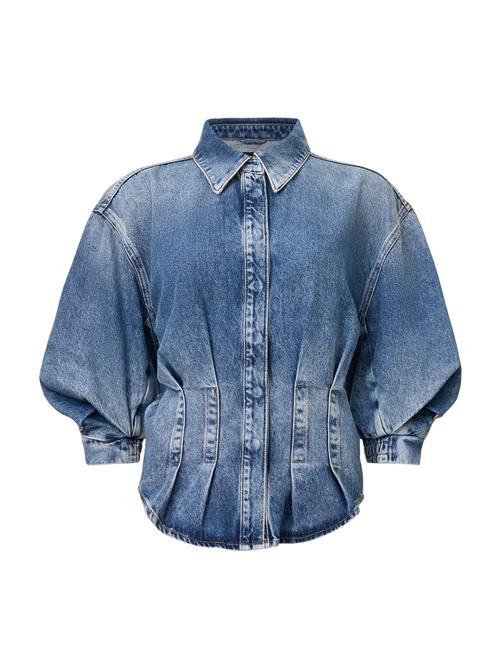 AllSaints Bluse 'NANCY'  blue denim