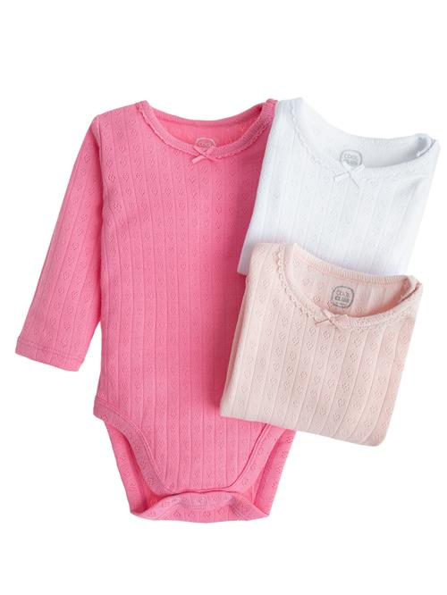 Cool Club Sparkedragt/Body  pink / rosé / hvid