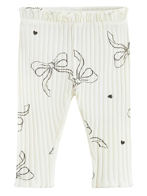 Cool Club Leggings  sort / naturhvid
