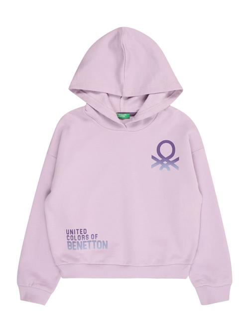 UNITED COLORS OF BENETTON Sweatshirt  blå / lilla / lilla