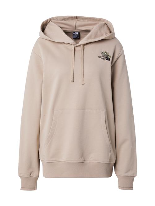 THE NORTH FACE Sweatshirt 'FLOWER DOME'  lysegul / taupe / grøn / sort