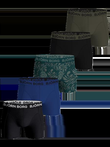 Se Björn Borg Cotton Stretch Boxers 5-pack Multi, 134-140 hos Björn Borg