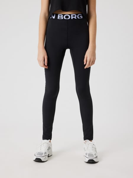 Björn Borg Borg Leggings Sort, 146-152