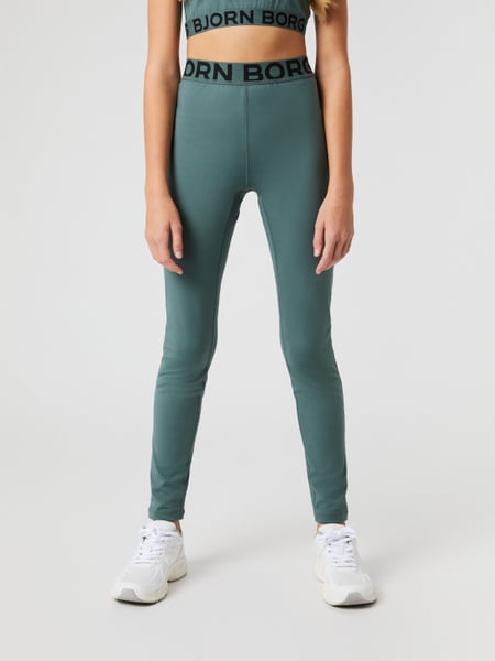 Björn Borg Borg Leggings Grøn, 122-128