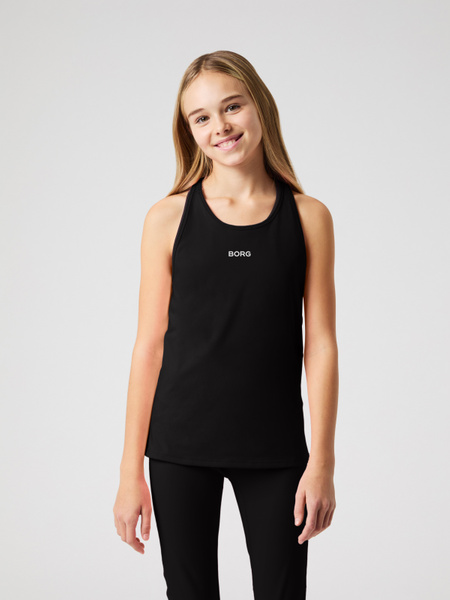 Björn Borg Borg Racerback Tank Top Sort, 134-140