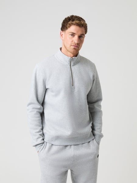 Björn Borg Centre Half Zip Grå, XXL