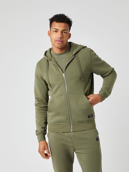 Björn Borg Centre Zip Hoodie Grøn, XL