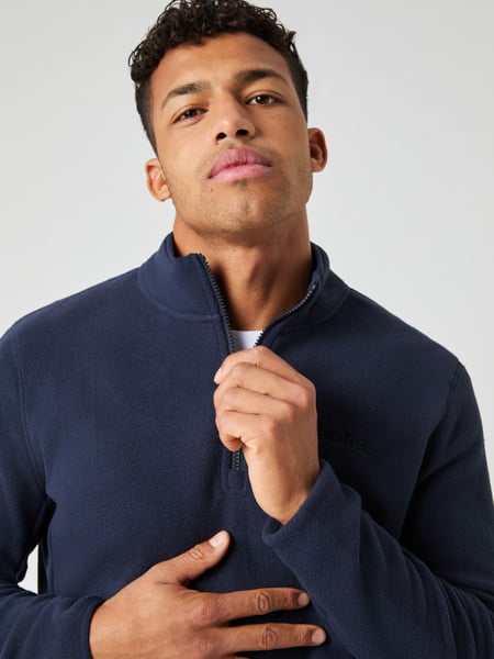 Björn Borg Borg Half Zip Fleece Marineblå, S
