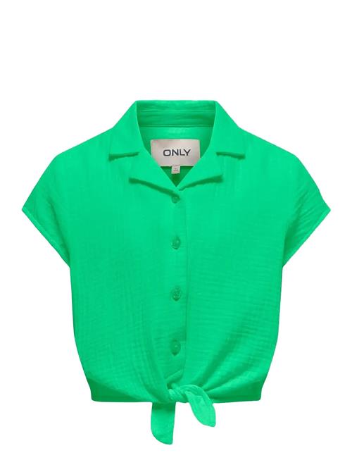 Kogthyra Capsleeve Knot Shirt Wvn Kids Only Green