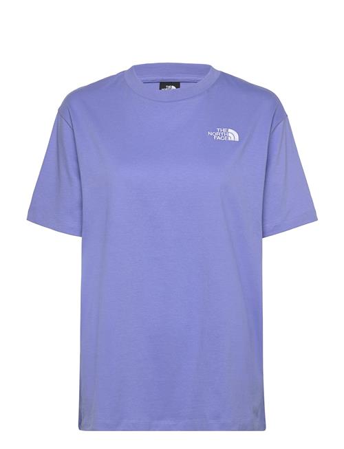 W Ss Essential Over Tee The North Face Blue