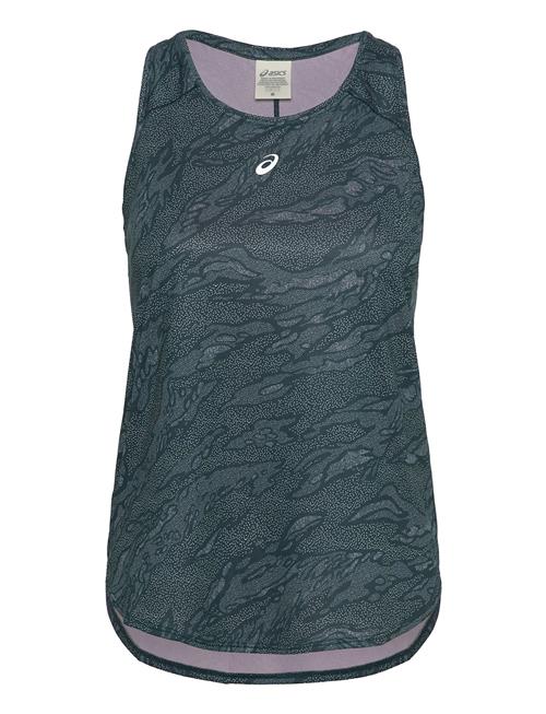 Road All Over Print Tank Asics Green