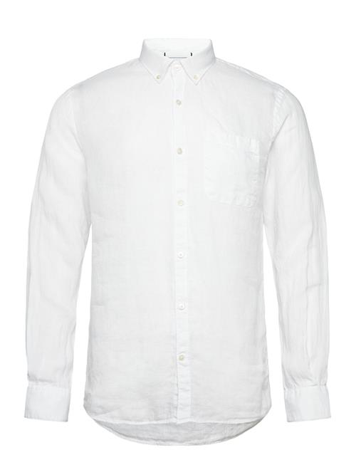Pure Linen L/S Shirt Lindbergh White