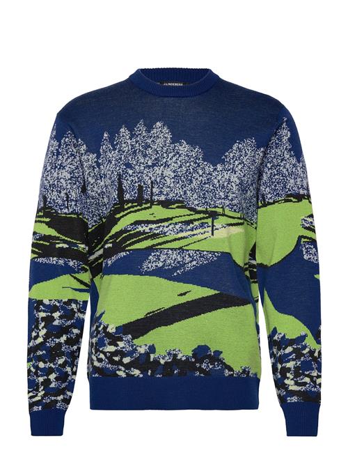 Alexander Jacquard Sweater J. Lindeberg Navy