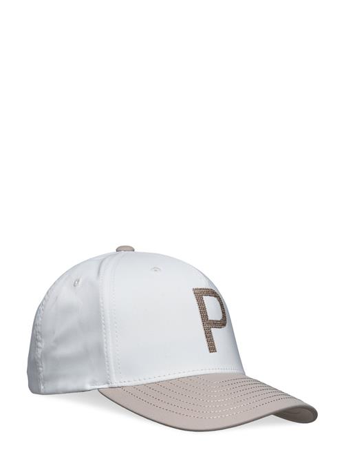 Crafted P Cap PUMA Golf White
