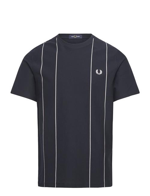 Pinstripe T-Shirt Fred Perry Navy
