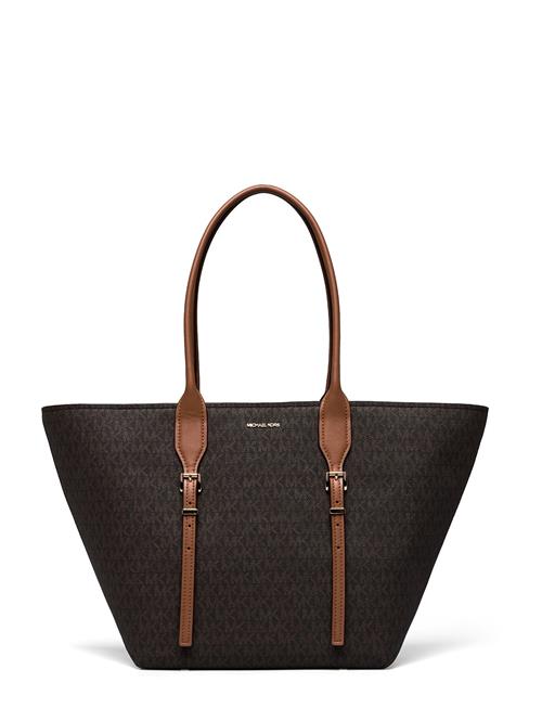 Lg Buckle Tote Michael Kors Brown