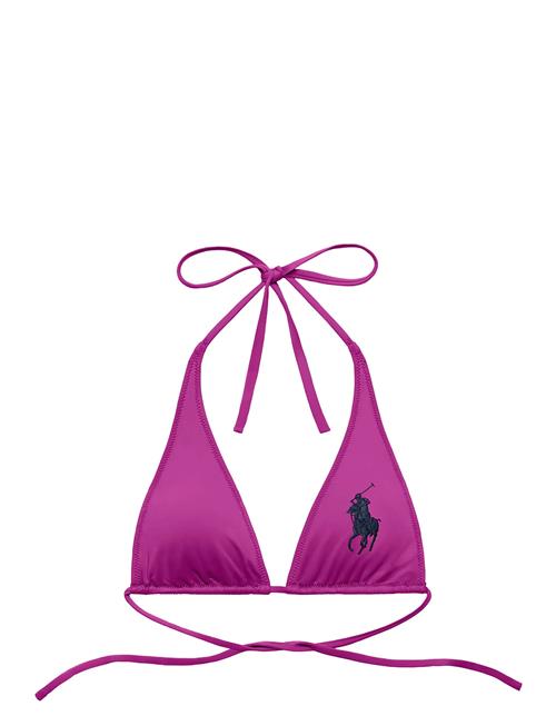 Prl Tall Slider Triangle Bra Polo By Ralph Lauren Swimwear Pink