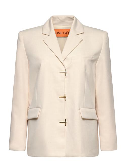 2347 Matte Sheer Tailoring, Relaxed STINE GOYA Cream