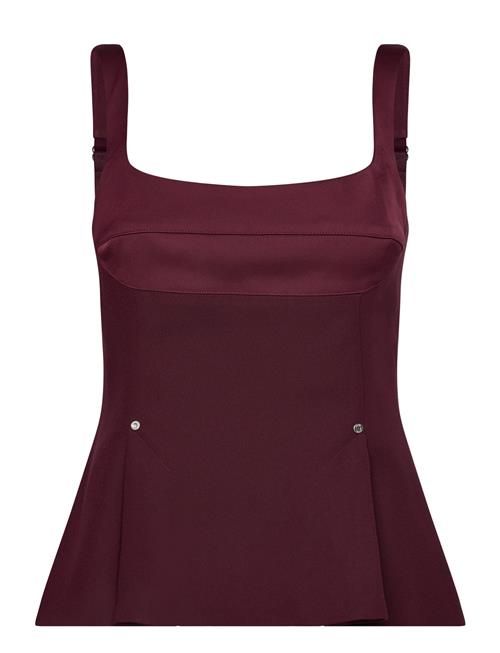 2330 Double Sided Crepe, Sleeveless STINE GOYA Burgundy