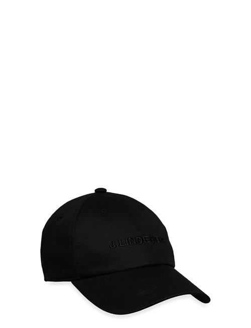 Elijah Cotton Logo Cap J. Lindeberg Black