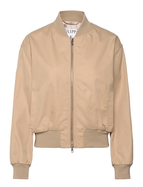 Cotton Blouson Jacket Filippa K Beige