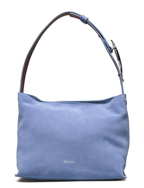 Rodebjer Shell Sack Mini Suede RODEBJER Blue