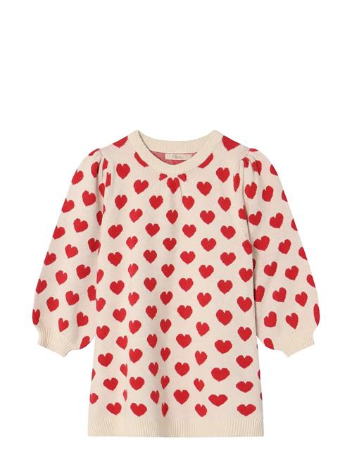 Alon Heart Dress Fliink Cream