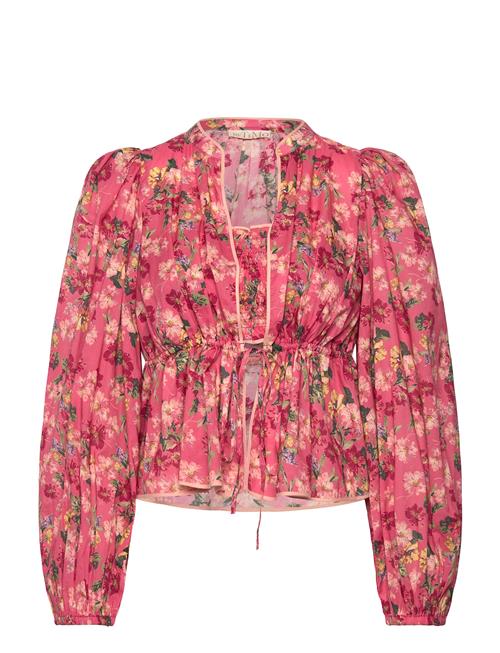 Cotton Party Blouse By Ti Mo Pink