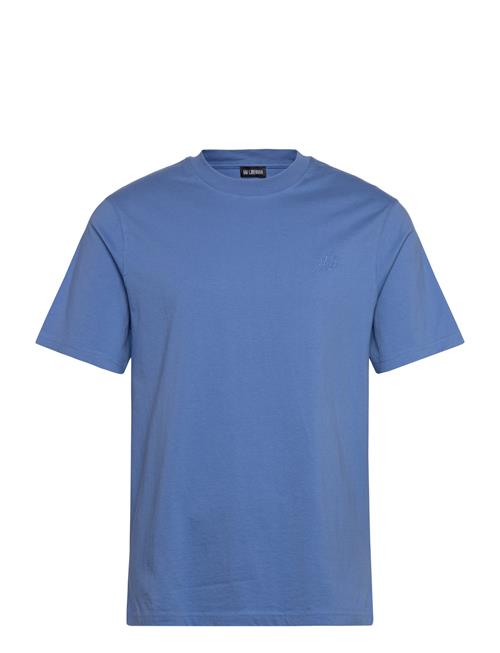 Monogram Embroidery Regular Tee HAN Kjøbenhavn Blue