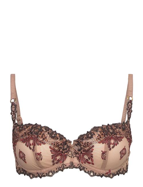 Champs Elysees Half-Cup Balcony Bra CHANTELLE Brown