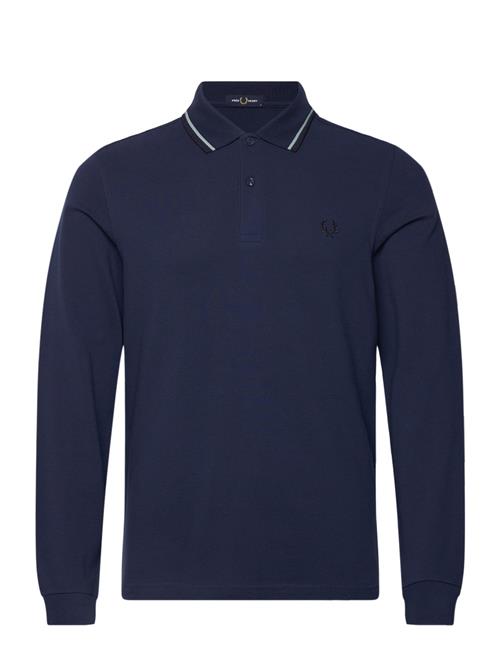 Ls Twin Tipped Fp Shirt Fred Perry Navy