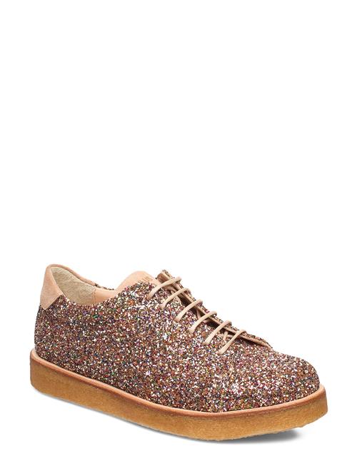 Shoes - Flat - With Lace ANGULUS Pink