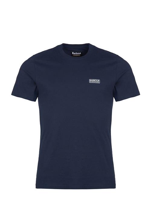 B.intl Small Logo Tee Barbour Navy