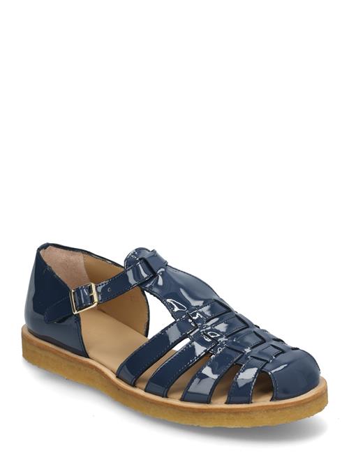 Se Sandals - Flat - Closed Toe - Op ANGULUS Blue ved Booztlet