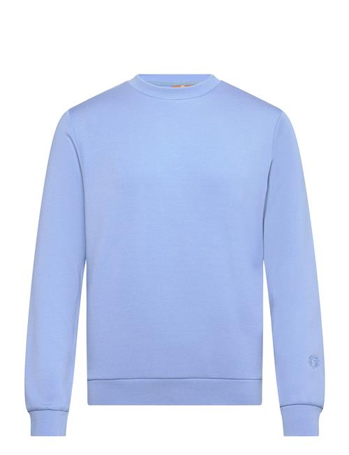 Mmgabel Crew Neck Sweat Mos Mosh Gallery Blue